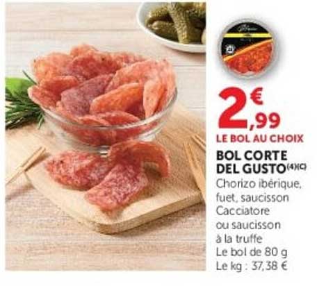 LE BOL AU CHOIX BOL CORTE DEL GUSTO