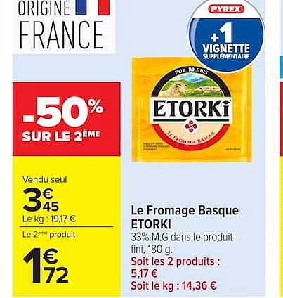 Le Fromage Basque ETORKI