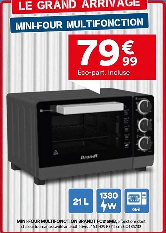 LE GRAND ARRIVAGE MINI-FOUR MULTIFONCTION