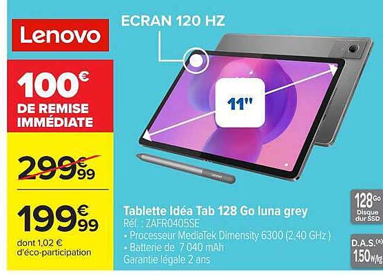 Lenovo – 100€ de remise immédiate