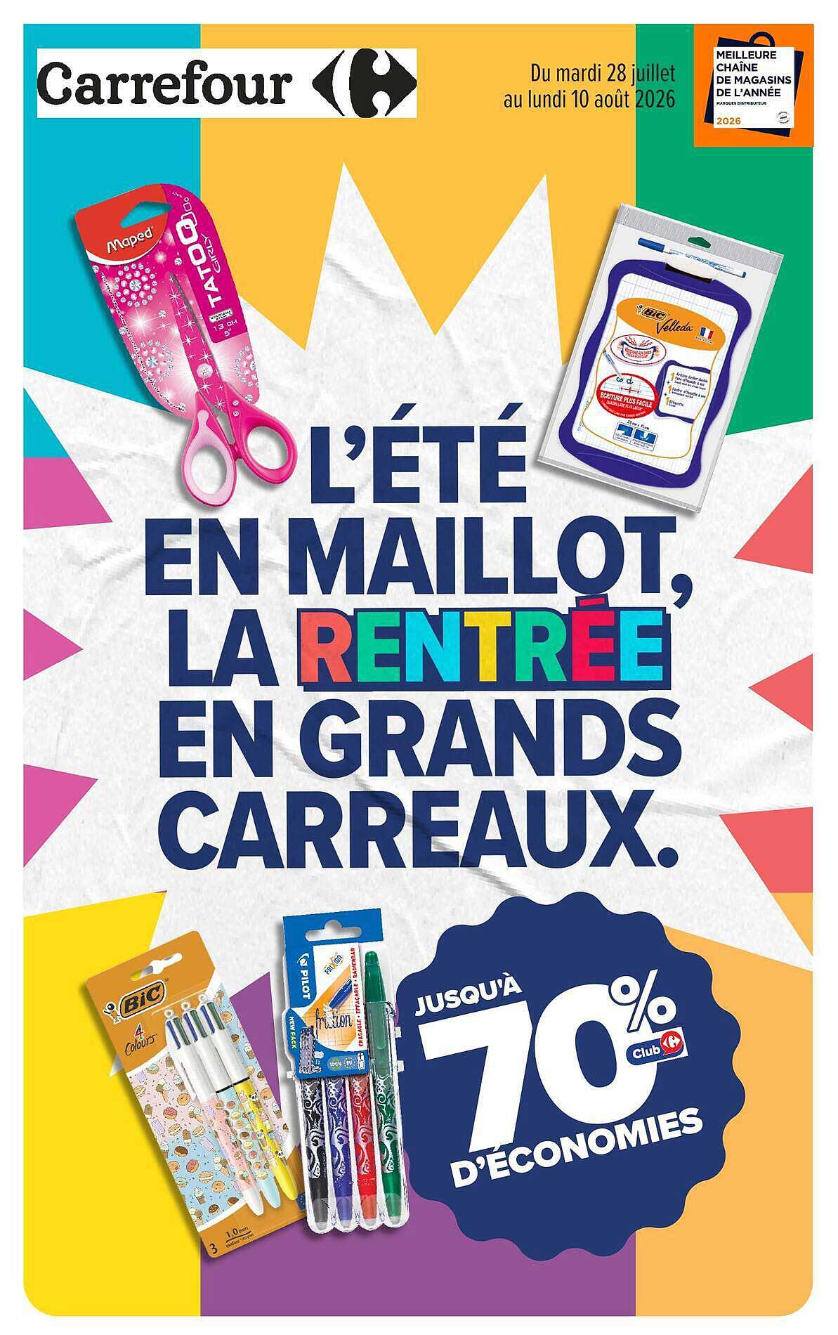 L’ÉTÉ EN MAILLOT, LA RENTRÉE EN GRANDS CARREAUX.