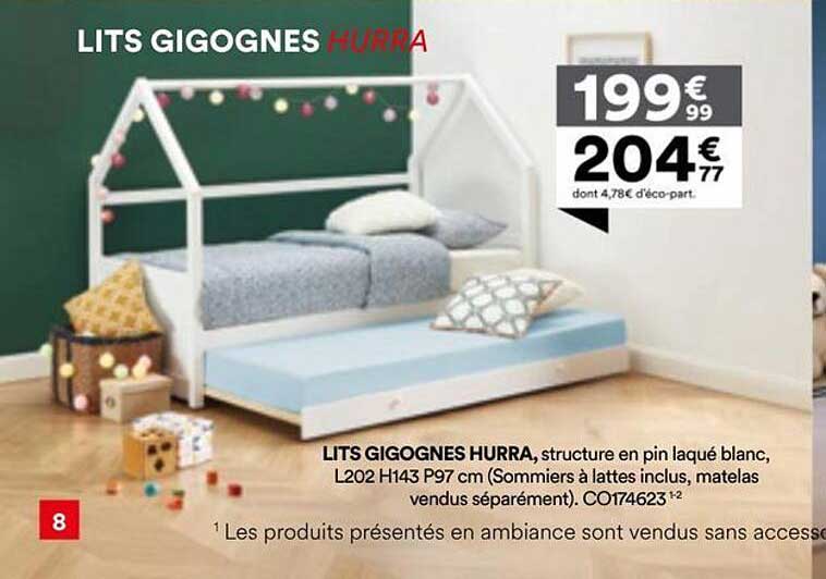 LITS GIGOGNES HURRA