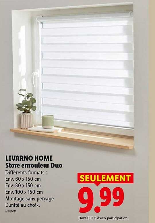 LIVARNO HOME Store enrouleur Duo
