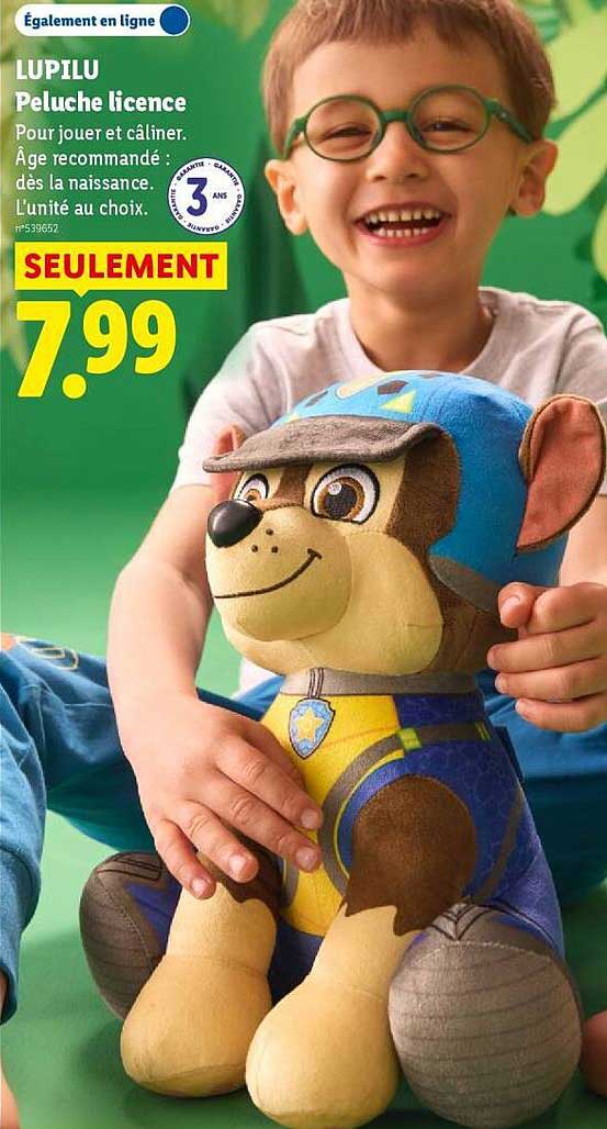 LUPILU Peluche licence