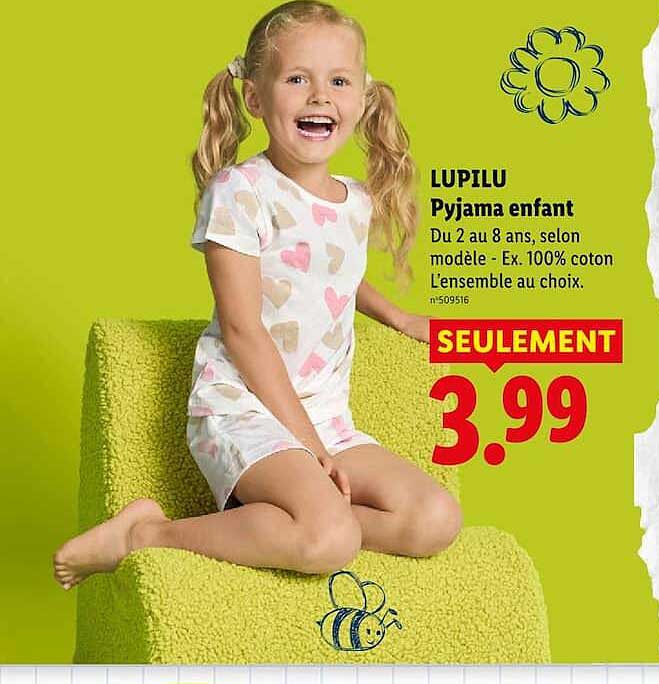 LUPILU Pyjama enfant