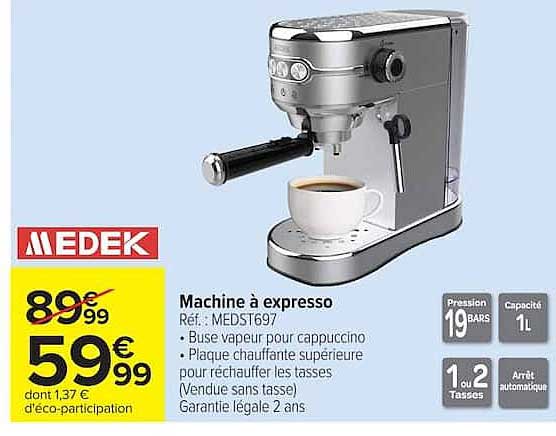 Machine à expresso