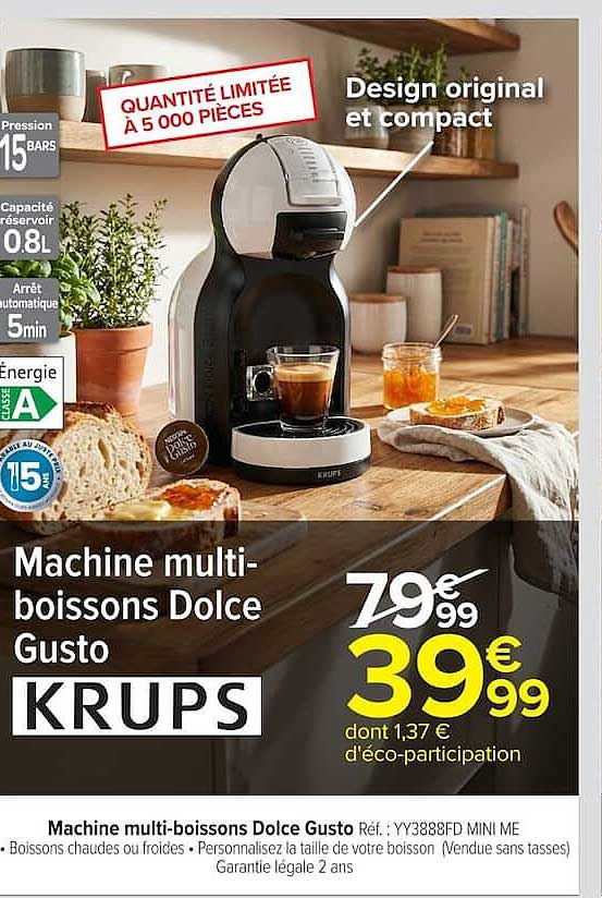 Machine multi-boissons Dolce Gusto KRUPS