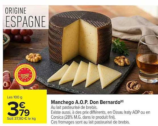 Manchego A.O.P. Don Bernardo