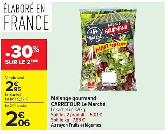 Mélange gourmand CARREFOUR Le Marché