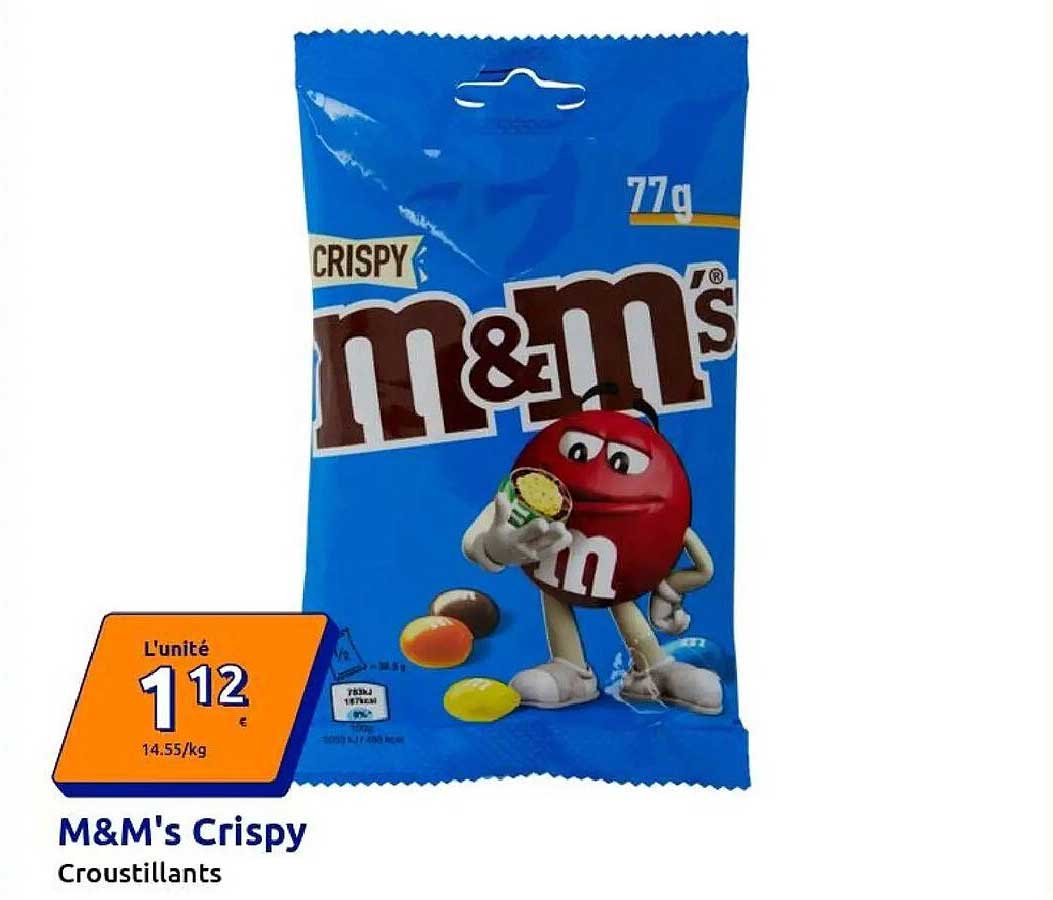 M&M's Crispy Croustillants
