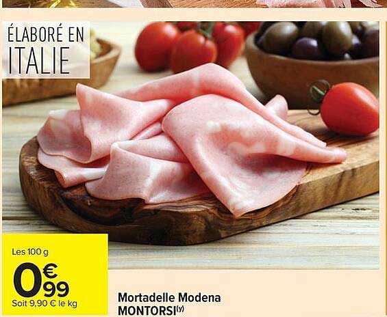 Mortadelle Modena MONTORSI