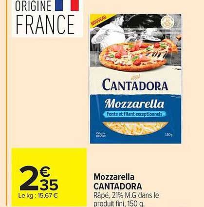 Mozzarella CANTADORA