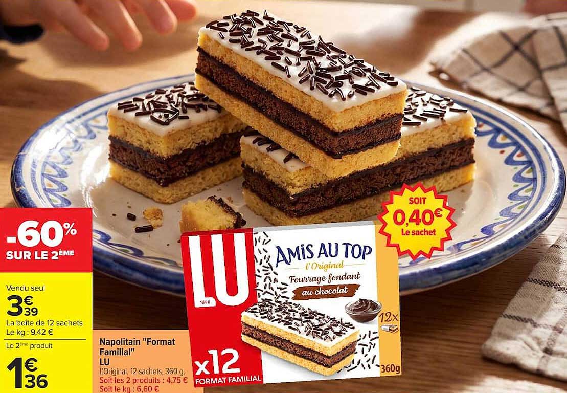 Napolitain "Format Familial" LU