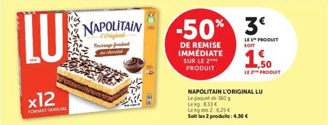 NAPOLITAIN L'ORIGINAL LU