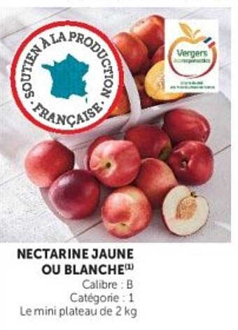 NECTARINE JAUNE OU BLANCHE(1)