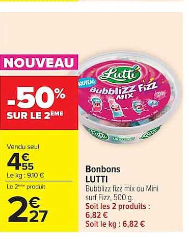 NOUVEAU -50% SUR LE 2ÈME