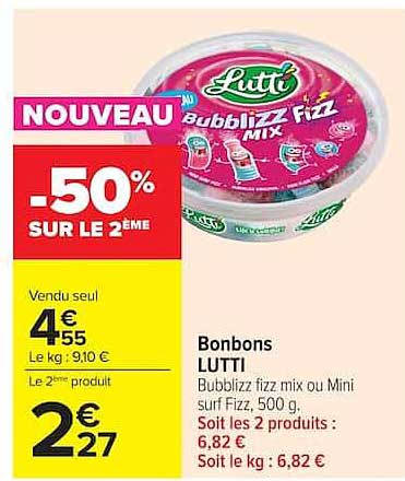NOUVEAU -50% SUR LE 2ÈME