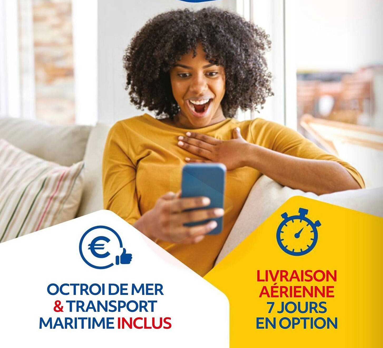OCTROI DE MER & TRANSPORT MARITIME INCLUS