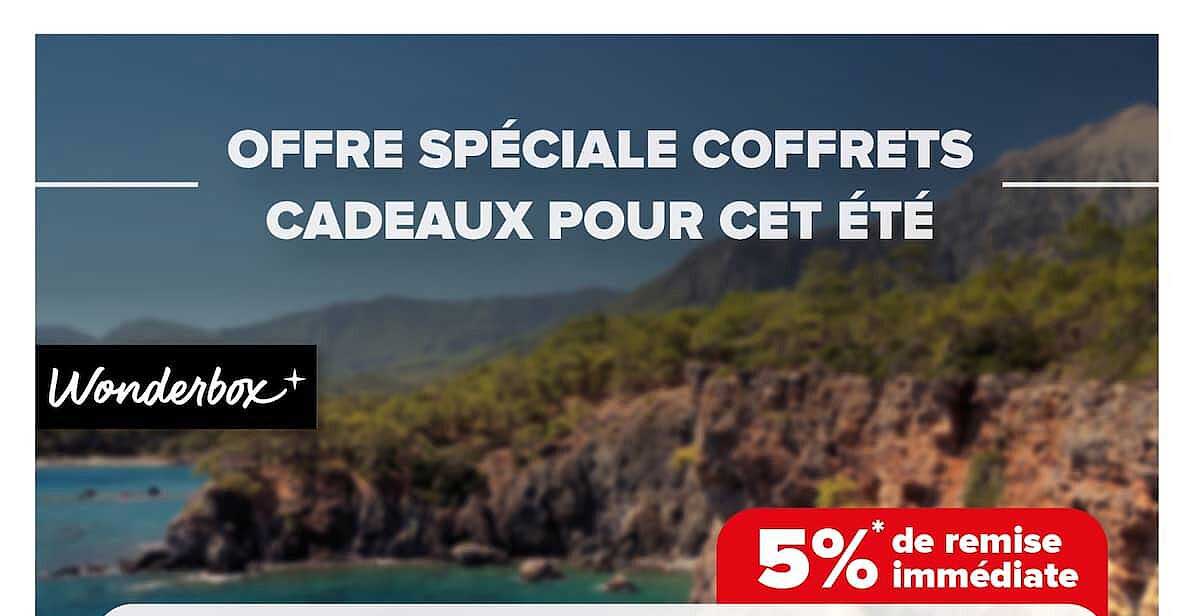 OFFRE SPÉCIALE COFFRETS CADEAUX POUR CET ÉTÉ