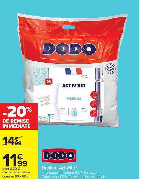 Oreiller "Activ'Air"