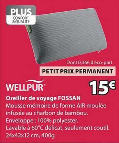 Oreiller de voyage FOSSAN