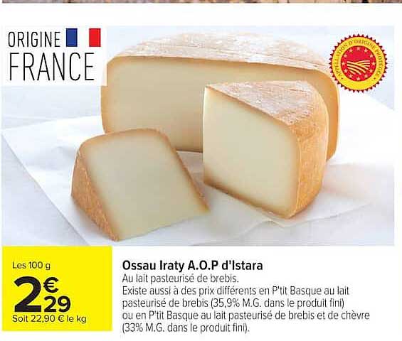 Ossau Iraty A.O.P d'Istara
