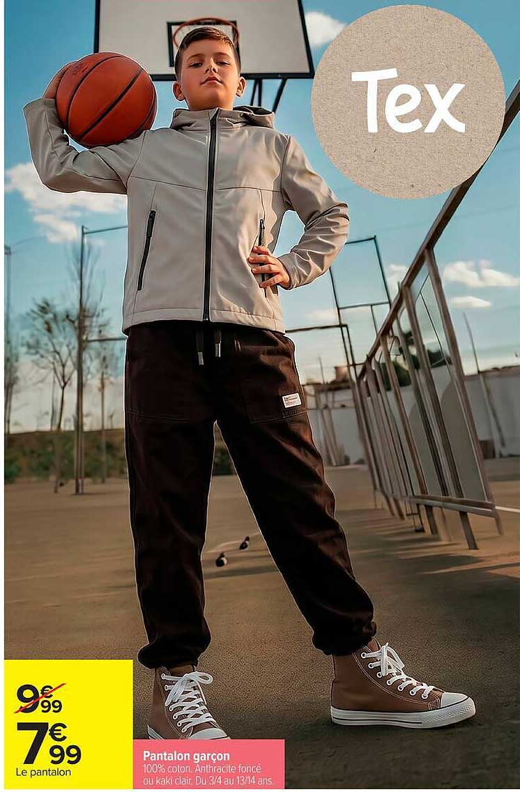 Pantalon garçon