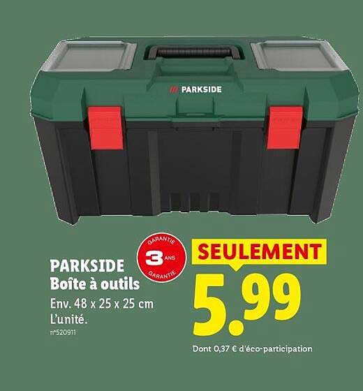 PARKSIDE Boîte à outils