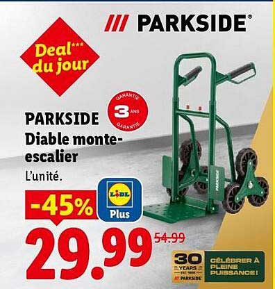 PARKSIDE Diable monte-escalier