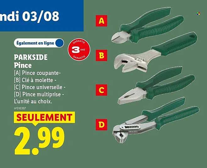 PARKSIDE Pince