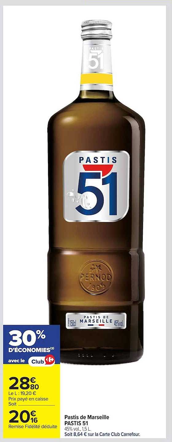 Pastis de Marseille PASTIS 51