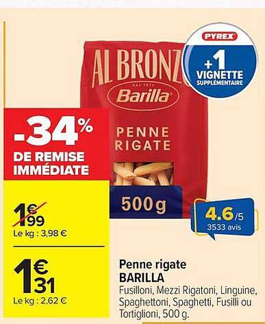 Penne rigate BARILLA