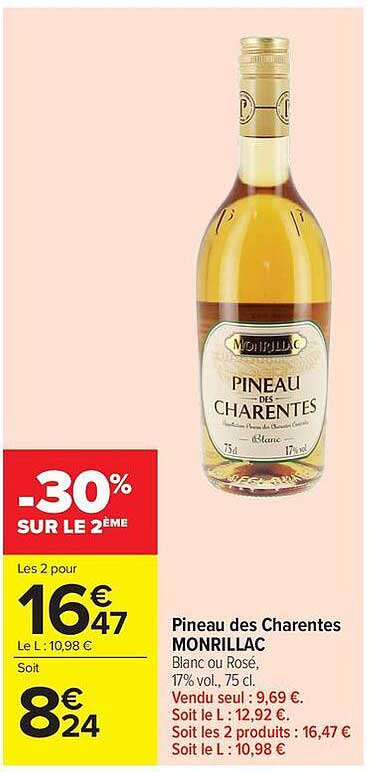 Pineau des Charentes MONRILLAC