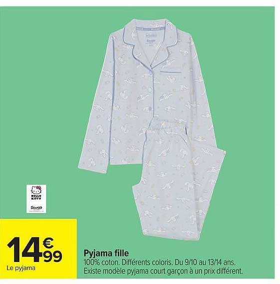 Pyjama fille