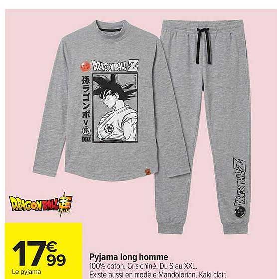 Pyjama long homme