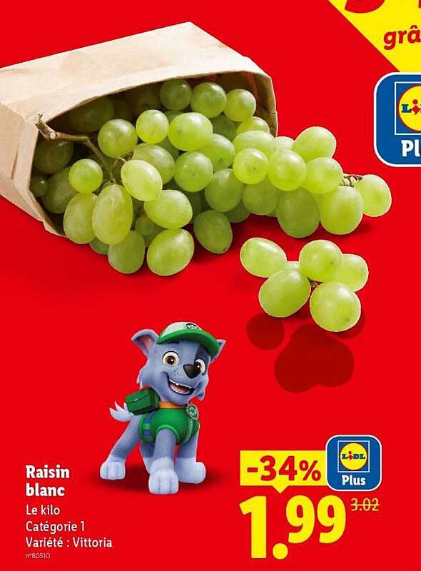 Raisin blanc