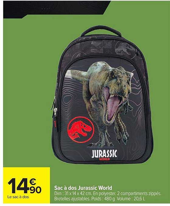 Sac à dos Jurassic World