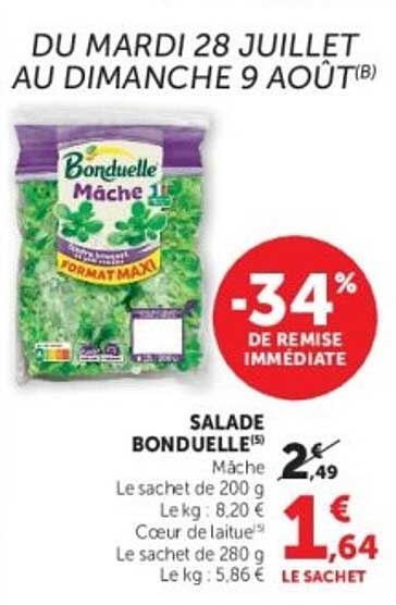 SALADE BONDUELLE