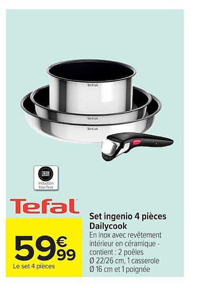 Set ingenio 4 pièces Dailycook
