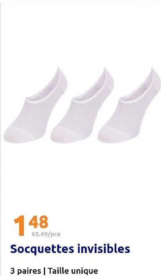 Socquettes invisibles