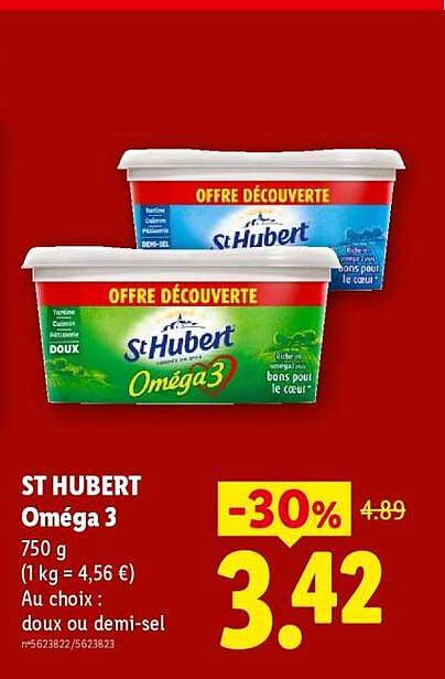 ST HUBERT Oméga 3