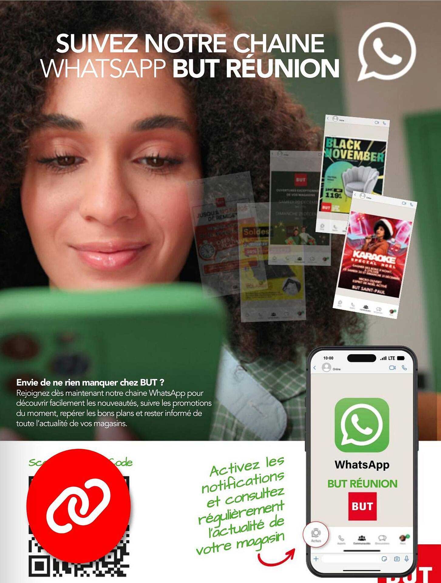 SUIVEZ NOTRE CHAINE WHATSAPP BUT RÉUNION
