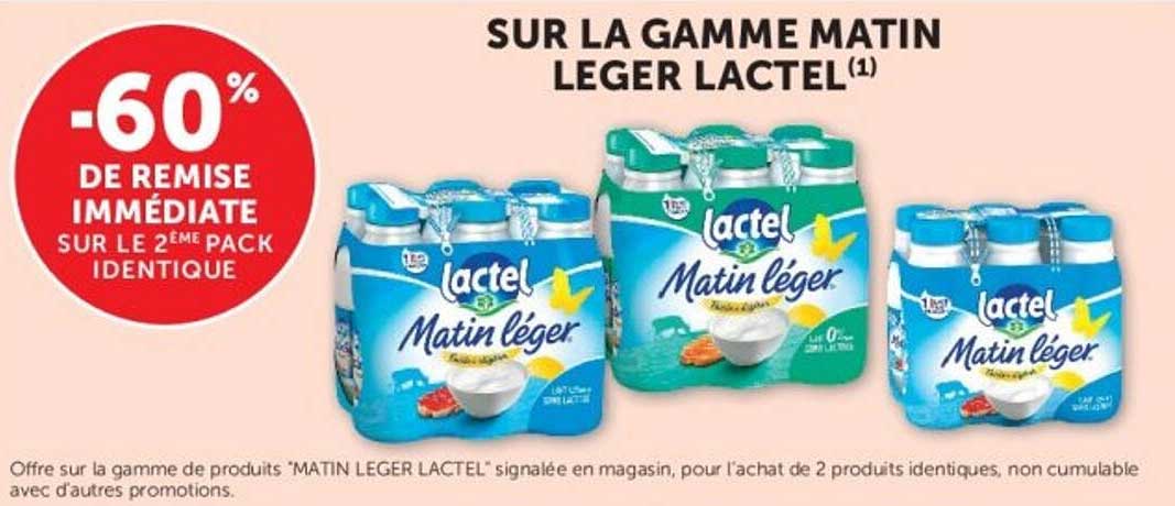 SUR LA GAMME MATIN LEGER LACTEL(1)
