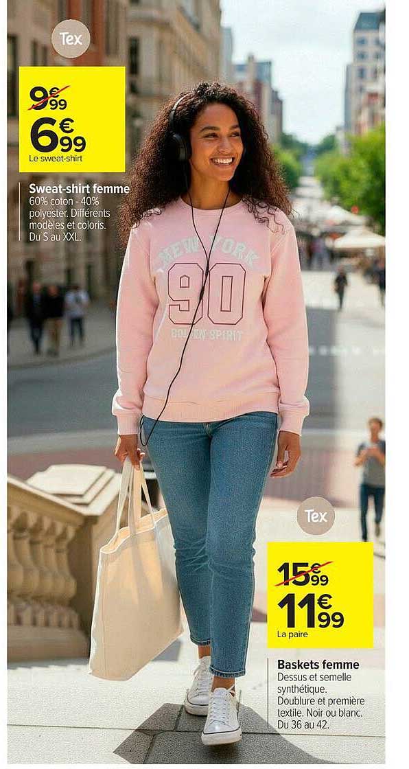 Sweat-shirt femme
