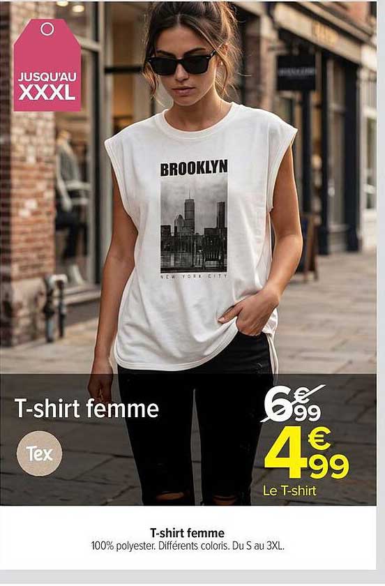 T-shirt femme