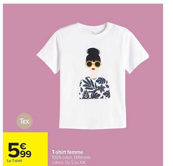 T-shirt femme