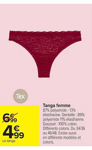 Tanga femme