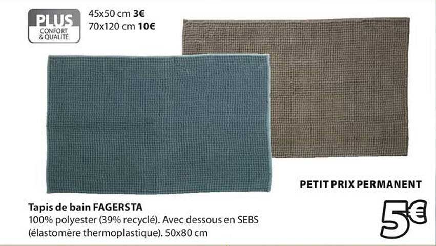 Tapis de bain FAGERSTA