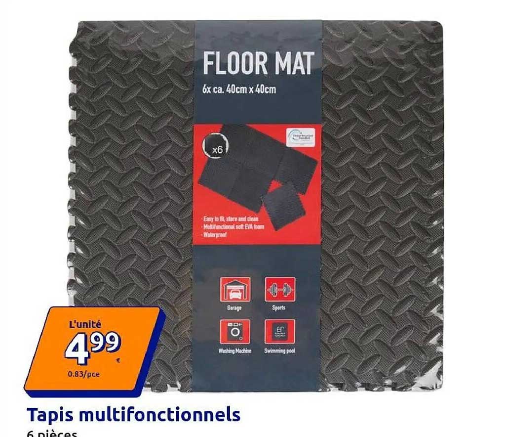 Tapis multifonctionnels