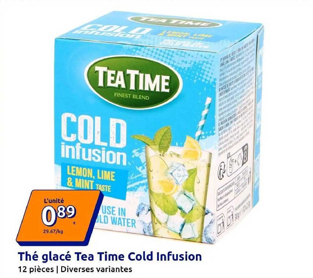 Thé glacé Tea Time Cold Infusion